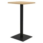 vidaXL Table de bistro Couleur chêne 60x60x107 cm