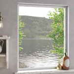 vidaXL Écran anti-insectes pour fenêtres Blanc 120 x 140 cm
