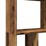 vidaXL Bibliothèque vieux bois 60x20x120 cm bois d'ingénierie