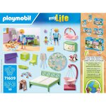 PLAYMOBIL 71609 - My Life Chambre de parents avec berceau suspendu