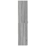 vidaXL Armoire de classement sonoma gris 60x32x153cm bois d'ingénierie