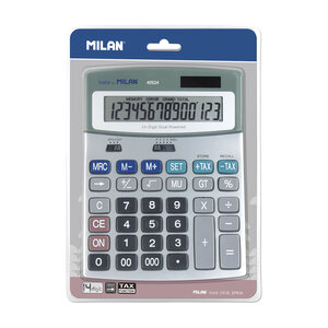 Calculatrice métallique 14 chiffres