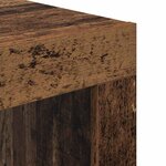 vidaXL Table basse Vieux bois Bois d'ingénierie
