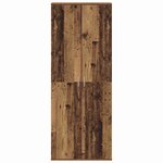 vidaXL Meuble Bois Ancien 70 x 35 x 180 cm Bois d'ingénierie