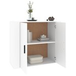 vidaXL Buffet Blanc 80x33x70 cm Bois d'ingénierie