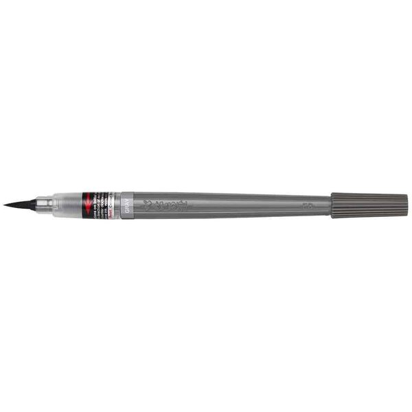 Stylo pinceau aquarelle colour brush pigment noir pentel arts