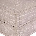 vidaXL Coussin Marron 70 x 70 x 36 cm Polyester