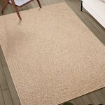 vidaXL Tapis 140x200 cm aspect jute intérieur et extérieur