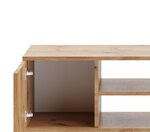 Meuble TV 155 cm décor chevrons