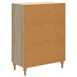 vidaXL Buffet Chêne Sonoma 66 x 34 5 x 90 cm Bois d'ingénierie