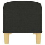 vidaXL Banc Noir 100x35x41 cm Tissu