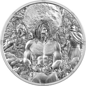 Monnaie LOSS Bödvar Saga 1 Oz Argent 5 Mark Germania 2026