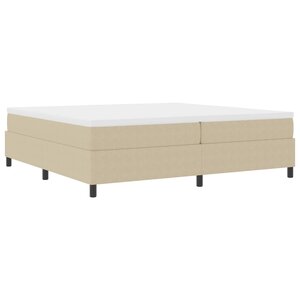 vidaXL Cadre de lit plateforme Vert gris 200 x 200 cm