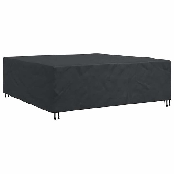 vidaXL Housse pour mobilier d'extérieur Noir 235 x 235 x 70 cm 600D