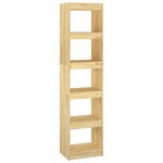 vidaXL Bibliothèque/Séparateur de pièce 40x30x167 5 cm pin massif