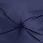 vidaXL Coussin de banc de jardin bleu marine 110x50x7 cm tissu oxford