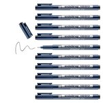 Feutre fin de précision 1880 noir (0.4) 0 45 mm x 10 EDDING