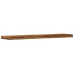 vidaXL Étagères murales 4 Pièces vieux bois 40x20x1 5cm bois d'ingénierie