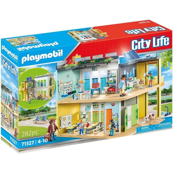 PLAYMOBIL 71327 - City Life - Ecole aménagée