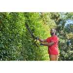 Taille-haies 36 V lames 60 cm  écartement 26 mm  fonction scie - batterie lithium+ 36V 2 0 Ah