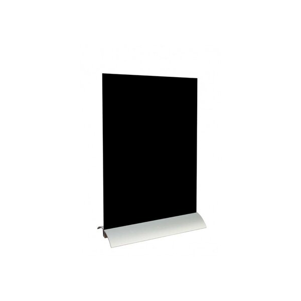 Ardoise de table socle alu