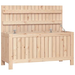 vidaXL Boîte de rangement de jardin 108x42 5x54 cm Bois massif de pin
