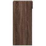vidaXL Buffet chêne marron 40x42 5x93 cm bois d'ingénierie
