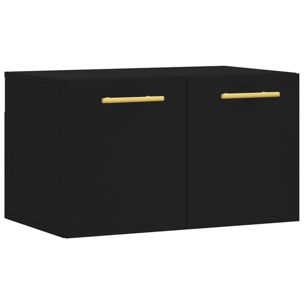 vidaXL Armoire murale Noir 60x36 5x35 cm Bois d'ingénierie