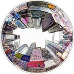 Monnaie NEW YORK 360 View 3 Oz Argent 20$ Cook Islands 2025 (PRÉCOMMANDE)