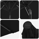 vidaXL Parasol de jardin avec lumières LED et base 200 x 300 cm