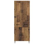 vidaXL Ensemble de Meubles 2 Pièces Bois ancien 66 x 34 5 x 89 5 cm