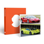 SMARTBOX - Coffret Cadeau Stage de pilotage multivolant : 2 tours en Lamborghini Huracán et 2 tours en Ferrari F8 sur le circuit de La Ferté-Gaucher -  Sport & Aventure