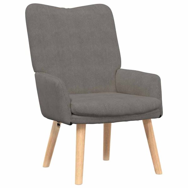 vidaXL fauteuil Gris clair 63 x 67 x 94 cm Tissu Sherpa