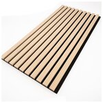 WallArt Panneaux muraux acoustiques Aku chêne clair 4 Pièces