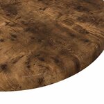 vidaXL Plateau de table Chêne fumé 30 x 30 x 1.5 cm Bois d'ingénierie