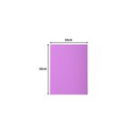 Paquet de 100 chemises Foldyne 180 Violet EXACOMPTA