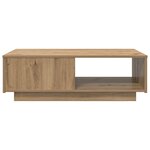vidaXL Table basse Chêne artisanal 95 x 55 x 31 cm Bois d'ingénierie