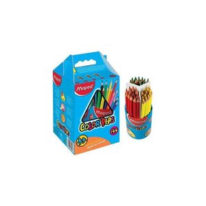 crayons de couleurs COLOR'PEPS  triangulaire  kit MAPED
