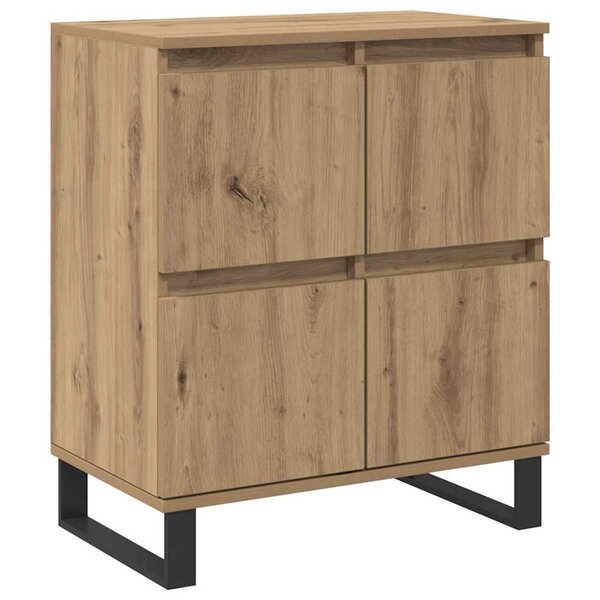 vidaXL Buffet Chêne artisanal 60 x 35 x 70 cm