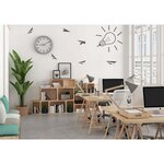 Caisse en bois de rangement 40 x 30 x 7 cm