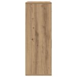 vidaXL Buffet chêne artisanal 79 x 38 x 80 cm Bois d'ingénierie