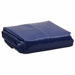 vidaXL Bâche bleu Ø 2 2 m 650 g/m²