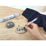 Marqueur Acrylique 5300 Blanc trafic Pointe Fine 1-2 mm x 10 EDDING