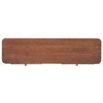 vidaXL Table console avec 2 tiroirs 120x30x75 cm Bois de sapin massif