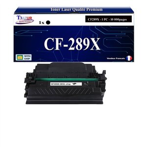 T3AZUR -Toner compatible avec HP CF289X (89X) pour HP LaserJet Enterprise MFP M528  M528c  M528z  M507  M507dn  M507dng  M507n  M507x