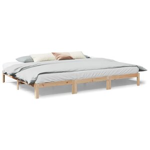 VidaXL Cadre de lit familial sans matelas 240x200cm bois massif de pin