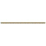 vidaXL Valance de Store pour Cadre de 6 m Verte et Jaune 5.8x0.2 m