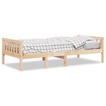 vidaXL Lit pour enfants sans matelas 90x190 cm bois de pin massif