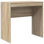 vidaXL Bureau avec rangement 2 Pièces Chêne Sonoma Bois d'ingénierie
