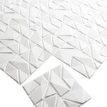 WallArt Panneaux muraux 3D Liam 12 Pièces GA-WA31